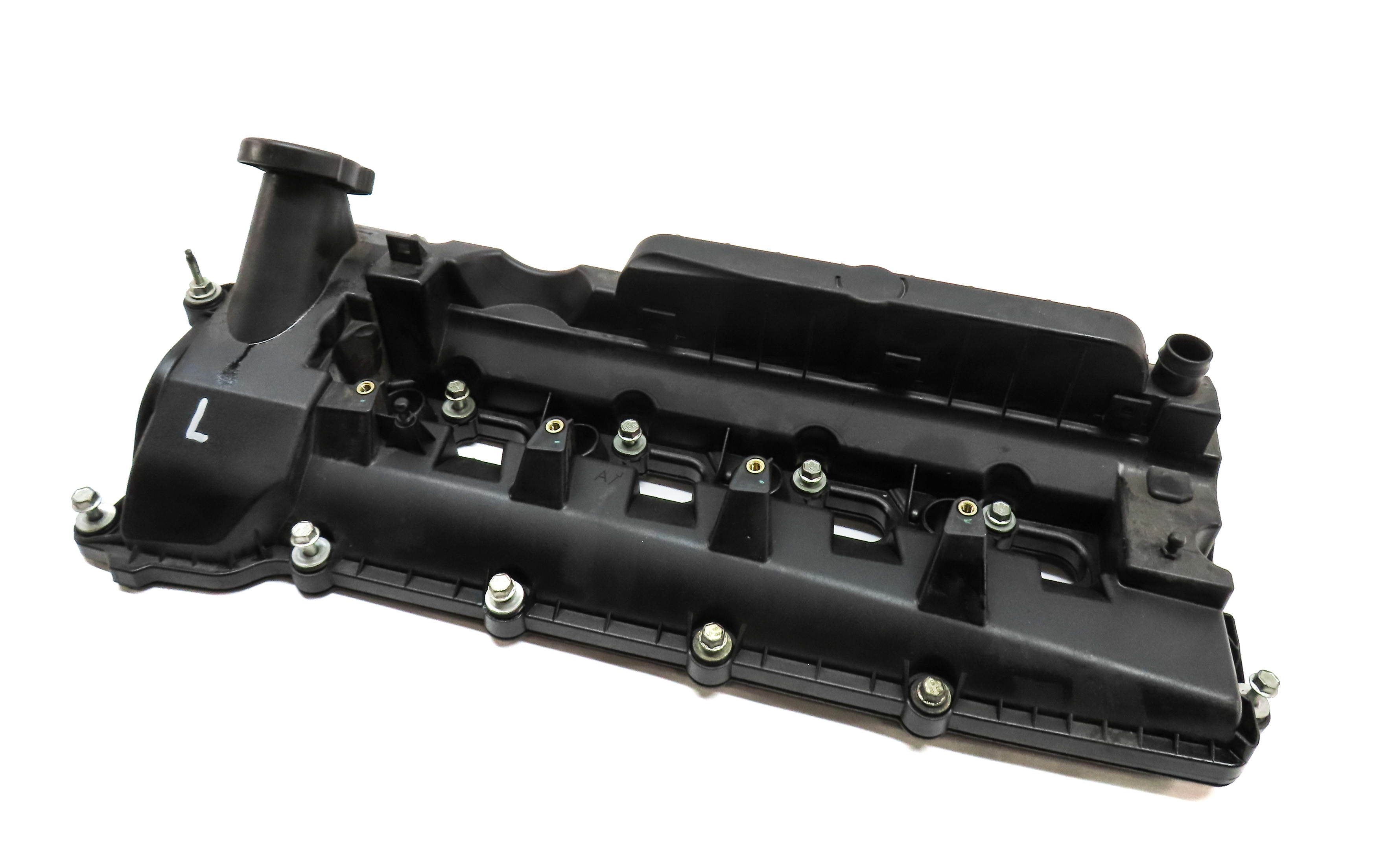 10-18 RANGE ROVER SPORT (L320 L322 L494 L405) 5.0L V8 - LEFT ENGINE VALVE COVER — exact item pictured